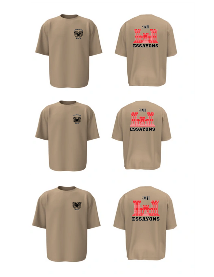 ESSAYONS Poly-Cotton tshirt