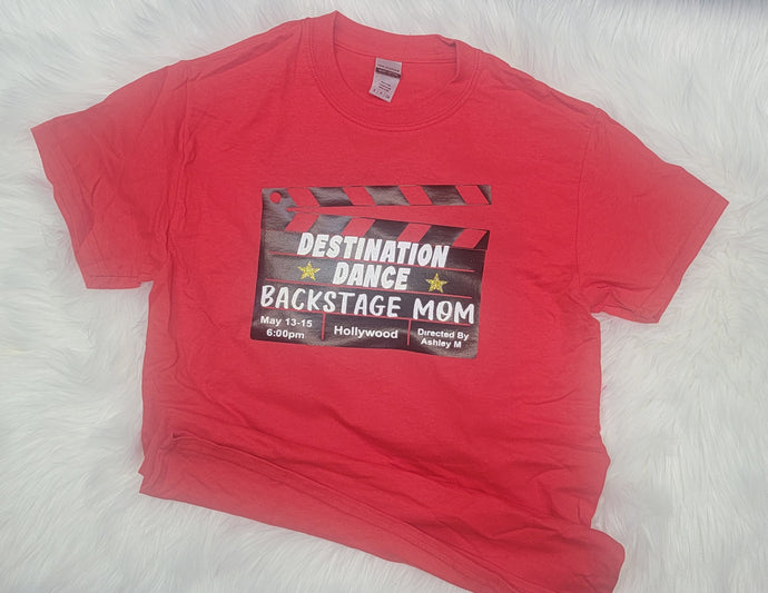 Backstage Mom shirt