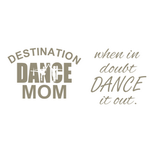 Load image into Gallery viewer, Dance Mom/Dad shirt SILVER
